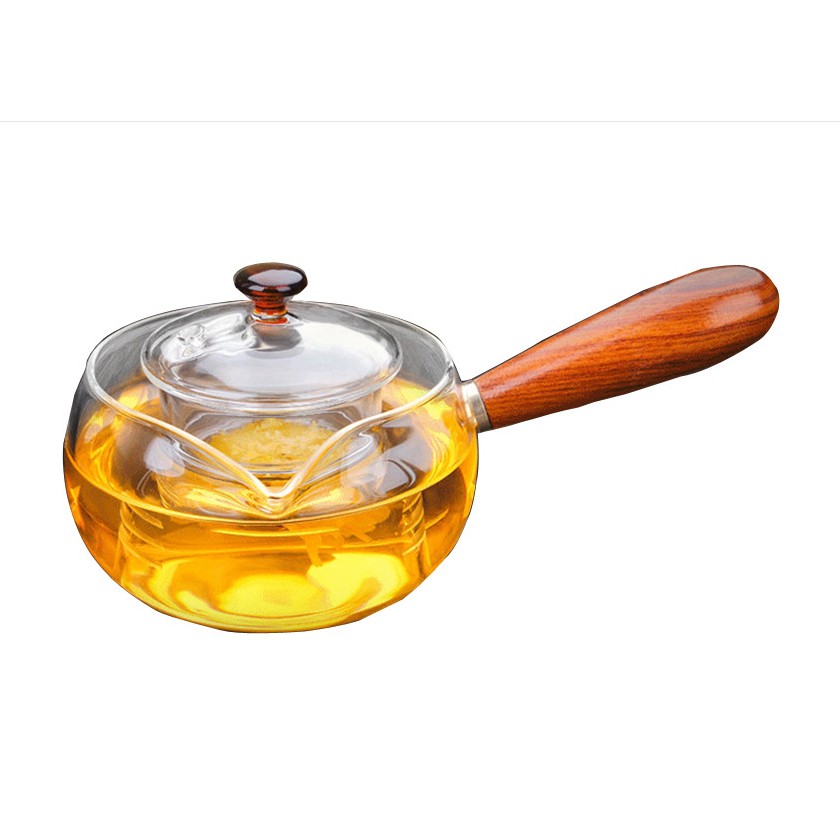 Ấm pha trà thủy tinh chịu nhiệt ATD001